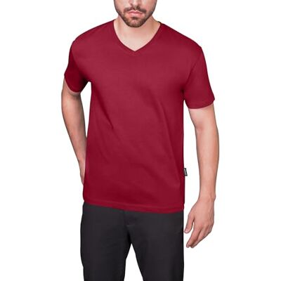 102 HRM Męska Luxury V-Neck Tee I Premium T-Shirt męski dekolt w serek ze 100% bawełny ekologicznej I Basic T-shirt nadaje się do prania w temperaturze do 60°C I wysokiej jakości i ekologiczna odzież 102 HRM Męska Luxury V-Neck Tee I Premium T-Shirt męski dekolt w serek ze 100% bawełny ekologicznej I Basic T-shirt nadaje się do prania w temperaturze do 60°C I wysokiej jakości i ekologiczna odzież