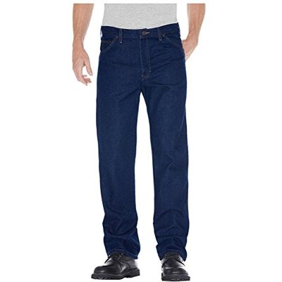 9393RNB 46 30 Dickies Męskie duże i wysokie standardowe dżinsy robocze z pięcioma kieszeniami 9393RNB 46 30 Dickies Męskie duże i wysokie standardowe dżinsy robocze z pięcioma kieszeniami