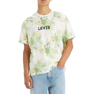 16143-1381 Levi's Ss Relaxed Fit Tee T-Shirt Mężczyźni, Headline Logo AOP, S 16143-1381 Levi's Ss Relaxed Fit Tee T-Shirt Mężczyźni, Headline Logo AOP, S
