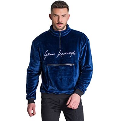 GKM003523 Gianni Kavanagh Blue (Blue Signature Sherpa Bluza) Bluza, Męska GKM003523 Gianni Kavanagh Blue (Blue Signature Sherpa Bluza) Bluza, Męska