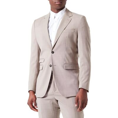 16088561 SELETED HOMME Męska marynarka Slhslim-myloelton Wool BLZ Noos, Sand, 46 16088561 SELETED HOMME Męska marynarka Slhslim-myloelton Wool BLZ Noos, Sand, 46