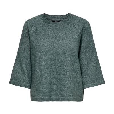 15333199-4681076 Onlsimoni 3/4 sweter KNT Noos, Balsam Green, S 15333199-4681076 Onlsimoni 3/4 sweter KNT Noos, Balsam Green, S