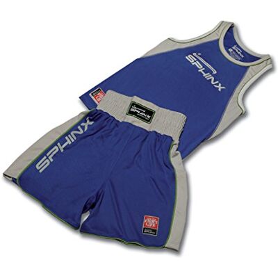 SAB2-34 Sphinx bokserki i tank top, uniseks, dla dorosłych, kolor niebieski, średni SAB2-34 Sphinx bokserki i tank top, uniseks, dla dorosłych, kolor niebieski, średni