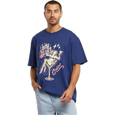 MT3459 Mister Tee T-shirt męski, ciemnoniebieski, M MT3459 Mister Tee T-shirt męski, ciemnoniebieski, M