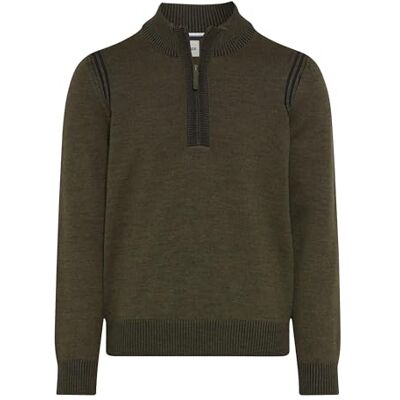 21-2067_70130300 Brax Męski sweter sportowy Feel Good, 30 Deep Jungle, 3XL 21-2067_70130300 Brax Męski sweter sportowy Feel Good, 30 Deep Jungle, 3XL