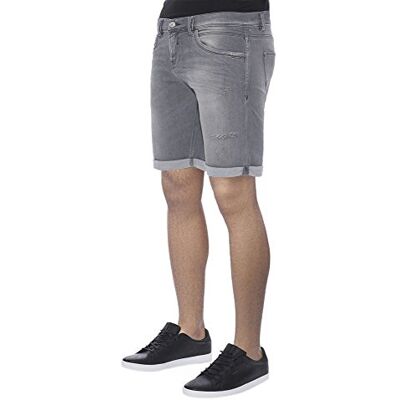 60481-50761 LTB Jeans Lance szorty męskie, Szary (Joel X Wash 50761), XL 60481-50761 LTB Jeans Lance szorty męskie, Szary (Joel X Wash 50761), XL
