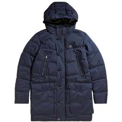 D24728 G-Star RAW Whistler Parka Kurtka z kapturem, Niebieski (salute -D199-C742), L D24728 G-Star RAW Whistler Parka Kurtka z kapturem, Niebieski (salute -D199-C742), L
