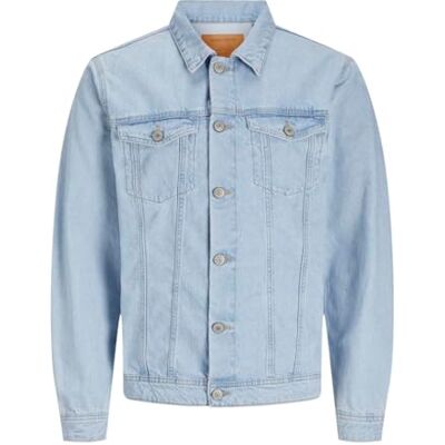 12271725 Jack & Jones JJIJEAN JJACKET SQ 738 NOOS krótka kurtka, niebieska denim, S, Blue Denim, S 12271725 Jack & Jones JJIJEAN JJACKET SQ 738 NOOS krótka kurtka, niebieska denim, S, Blue Denim, S