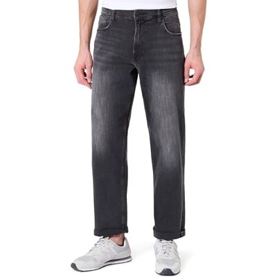 M1031 .000.M6DF828 REPLAY Męskie dżinsy Kyran Relaxed-Fit, Black Delavè 099 (czarne), 32 W/32 L M1031 .000.M6DF828 REPLAY Męskie dżinsy Kyran Relaxed-Fit, Black Delavè 099 (czarne), 32 W/32 L