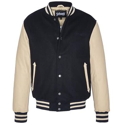 LC8705X Schott NYC Kurtka męska, NAVY/BEIGE, M LC8705X Schott NYC Kurtka męska, NAVY/BEIGE, M