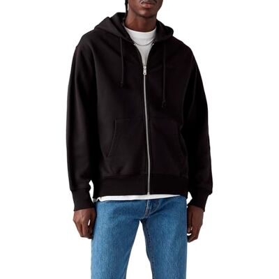 A9265 Levi's Bluza męska Authentic Full Zip, Black Agate Garment Dye F Black Agate, S A9265 Levi's Bluza męska Authentic Full Zip, Black Agate Garment Dye F Black Agate, S