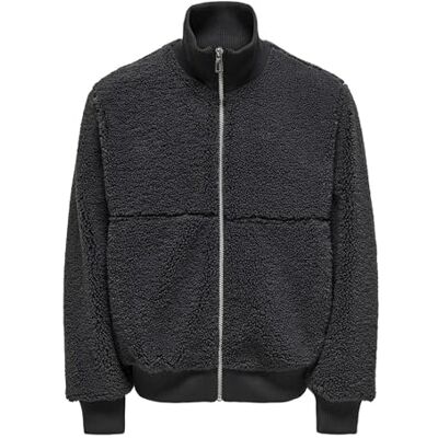 22034703-4797918 ONLY & SONS Onsray Sherpa kurtka męska OTW, Phantom, L, Phantom, L 22034703-4797918 ONLY & SONS Onsray Sherpa kurtka męska OTW, Phantom, L, Phantom, L