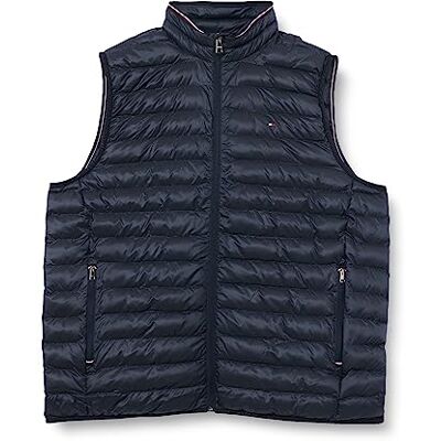 MW0MW32981 Tommy Hilfiger Kamizelki męskie, Niebieski (pustynne niebo), XXL MW0MW32981 Tommy Hilfiger Kamizelki męskie, Niebieski (pustynne niebo), XXL