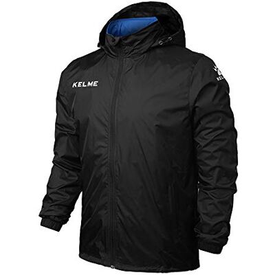 K15S604-1 Kelme Męska kurtka przeciwdeszczowa dla dorosłych czarny czarny XXL K15S604-1 Kelme Męska kurtka przeciwdeszczowa dla dorosłych czarny czarny XXL