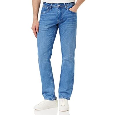 PM206318VS3 Pepe Jeans Męskie dżinsy Cash Regular Fit Regular Rise Denim, Niebieski (Denim-vs3), 30W / 34L PM206318VS3 Pepe Jeans Męskie dżinsy Cash Regular Fit Regular Rise Denim, Niebieski (Denim-vs3), 30W / 34L
