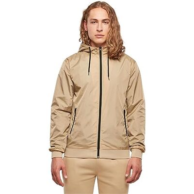 BY016 Build Your Brand Windrunner męski, unionbeige/black, 5XL BY016 Build Your Brand Windrunner męski, unionbeige/black, 5XL