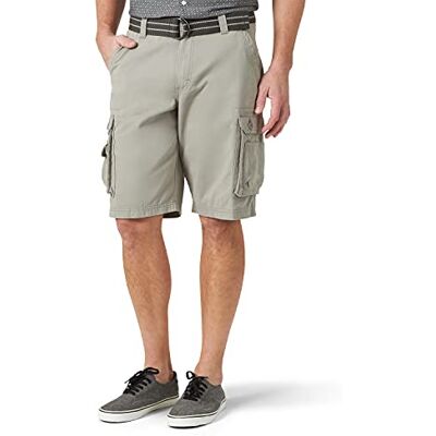 2183311 Lee Męskie ogrodniczki New Belted Wyoming Cargo Short, Cement, 44 PL 2183311 Lee Męskie ogrodniczki New Belted Wyoming Cargo Short, Cement, 44 PL