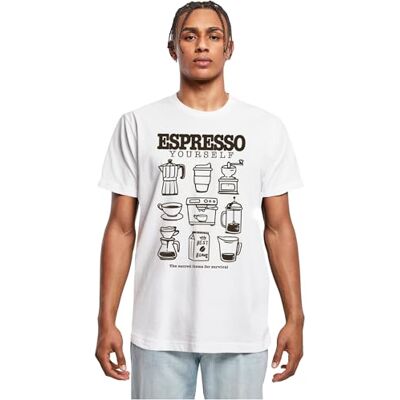 MT3939 Mister Tee Męski T-shirt 100% bawełna biały L, biały, L MT3939 Mister Tee Męski T-shirt 100% bawełna biały L, biały, L