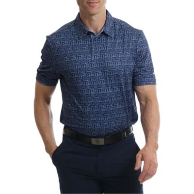 UPTS2385_NAVY_2XL Under Par Koszulka polo Mężczyźni Printed Golf Pro Quality Polo Shirt (1 w zestawie), 2385 Granatowy, XXL UPTS2385_NAVY_2XL Under Par Koszulka polo Mężczyźni Printed Golf Pro Quality Polo Shirt (1 w zestawie), 2385 Granatowy, XXL
