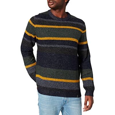 4095436K23 camel active Sweter męski, Niebiesko-oliwkowy, 3XL 4095436K23 camel active Sweter męski, Niebiesko-oliwkowy, 3XL