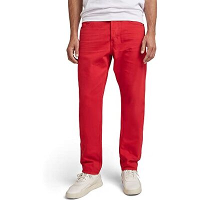 Jeans G-Star RAW Triple A Prosty Regular - Czerwony - Mężczyzna - 29-30 Jeans G-Star RAW Triple A Prosty Regular - Czerwony - Mężczyzna - 29-30