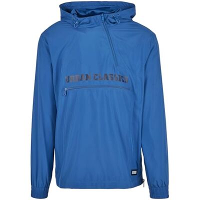 TB4122 Urban Classics M?ska kurtka Commuter Pull Over Jacket, Windbreaker dla m??czyzn z workiem do przechowywania w 3 kolorach, rozmiary S 5XL, Sporty Blue, L TB4122 Urban Classics M?ska kurtka Commuter Pull Over Jacket, Windbreaker dla m??czyzn z workiem do przechowywania w 3 kolorach, rozmiary S 5XL, Sporty Blue, L