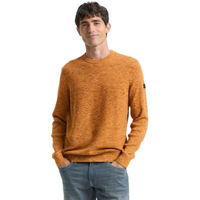 1048814 TOM TAILOR Sweter męski, 39291 Peanut Multicolor Space Dye, 3XL 1048814 TOM TAILOR Sweter męski, 39291 Peanut Multicolor Space Dye, 3XL
