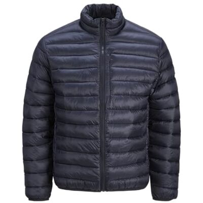 12259409 Jack&Jones JPRCCCAVE Męska kurtka pikowana, granatowa, M, granatowy, M 12259409 Jack&Jones JPRCCCAVE Męska kurtka pikowana, granatowa, M, granatowy, M