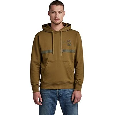 D20404-A613-C620 G-STAR RAW Męska bluza z kapturem, Zielony (Light Antic Green ), XS D20404-A613-C620 G-STAR RAW Męska bluza z kapturem, Zielony (Light Antic Green ), XS