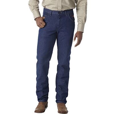 FR47MLW Wrangler Men's Flame Resistant Regular Fit Lightweight Jean, Prewash, 40WX30L, Fioletowy, granatowy, 40W / 30L FR47MLW Wrangler Men's Flame Resistant Regular Fit Lightweight Jean, Prewash, 40WX30L, Fioletowy, granatowy, 40W / 30L
