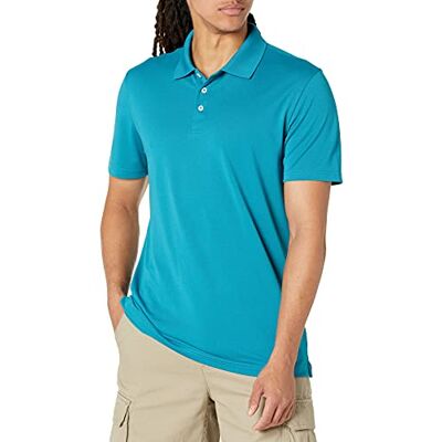 MAE40008SP18_SUS Amazon Essentials Men's Szybkoschnąca koszulka polo do golfa slim fit, Morski, M MAE40008SP18_SUS Amazon Essentials Men's Szybkoschnąca koszulka polo do golfa slim fit, Morski, M