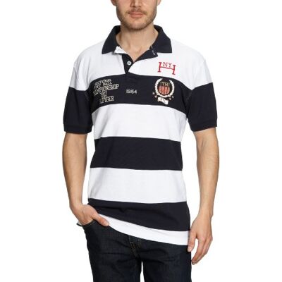 887801948 / FLORIDA PCD POLO SS RF Tommy Hilfiger Męska koszulka/koszulka polo , Niebieski (Midnight/Classic White), 52 887801948 / FLORIDA PCD POLO SS RF Tommy Hilfiger Męska koszulka/koszulka polo , Niebieski (Midnight/Classic White), 52