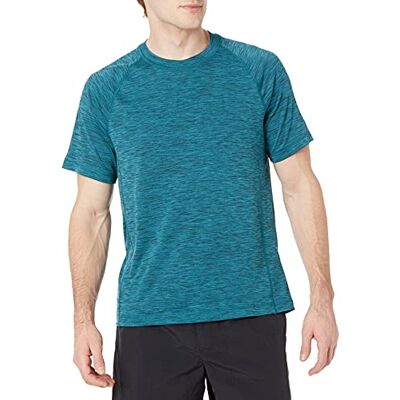 S17AE40003-TLHTR-X-Small Amazon Essentials Men's Szybkoschnąca koszulka pływacka UPF 50 z krótkim rękawem, Ciemny morski, XS S17AE40003-TLHTR-X-Small Amazon Essentials Men's Szybkoschnąca koszulka pływacka UPF 50 z krótkim rękawem, Ciemny morski, XS
