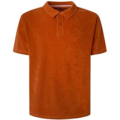 PM541973 Pepe Jeans Męski sweter polo TOWEY, pomarańczowy, XXL, pomarańczowy, XXL PM541973 Pepe Jeans Męski sweter polo TOWEY, pomarańczowy, XXL, pomarańczowy, XXL