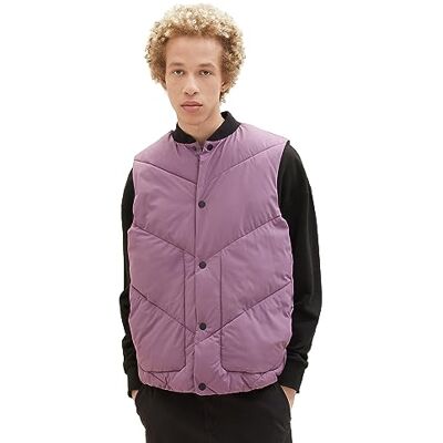 1037383 TOM TAILOR Denim Kamizelka męska, 32248 Dusty Grape, M 1037383 TOM TAILOR Denim Kamizelka męska, 32248 Dusty Grape, M