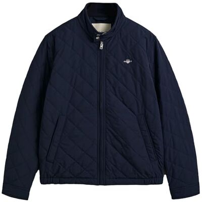 7006340 GANT Męska kurtka pikowana, niebieski (Evening Blue), 4XL 7006340 GANT Męska kurtka pikowana, niebieski (Evening Blue), 4XL