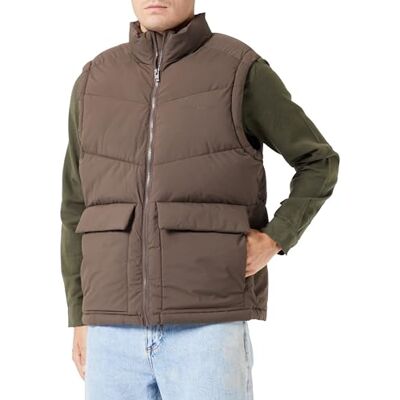 12238853 Bestseller A/S Męska kamizelka Jorvesterbro Bodywarmer Sn, czekoladowobrązowy, XL 12238853 Bestseller A/S Męska kamizelka Jorvesterbro Bodywarmer Sn, czekoladowobrązowy, XL