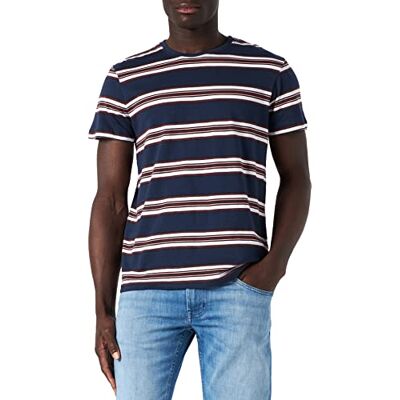20713065 Blend Męski T-shirt o regularnym kroju Organic, 194024/Dress Blues, M 20713065 Blend Męski T-shirt o regularnym kroju Organic, 194024/Dress Blues, M