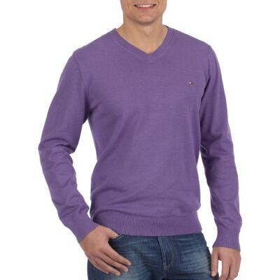 PACIFIC V-NK 850334434 Tommy Hilfiger Sweter męski, Currant, 52 PACIFIC V-NK 850334434 Tommy Hilfiger Sweter męski, Currant, 52