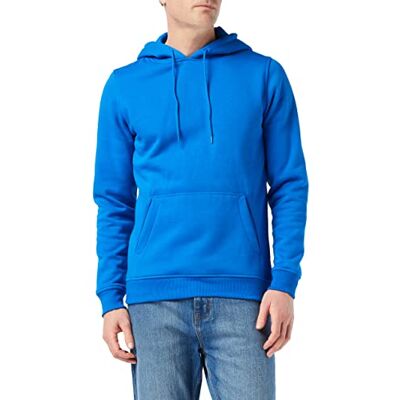 BY011 Build Your Brand Męska bluza z kapturem Heavy Hoody, Niebieski (kobaltowy niebieski 01495), XL BY011 Build Your Brand Męska bluza z kapturem Heavy Hoody, Niebieski (kobaltowy niebieski 01495), XL