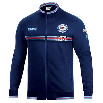 Martini Racing Sparco bluza dla dorosłych, uniseks, Wielobarwny, XL Martini Racing Sparco bluza dla dorosłych, uniseks, Wielobarwny, XL