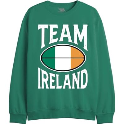 UXREPCZSW050 Republic Of California "Team Ireland" Bluza męska, zielona, rozmiar L, zielony, L UXREPCZSW050 Republic Of California "Team Ireland" Bluza męska, zielona, rozmiar L, zielony, L