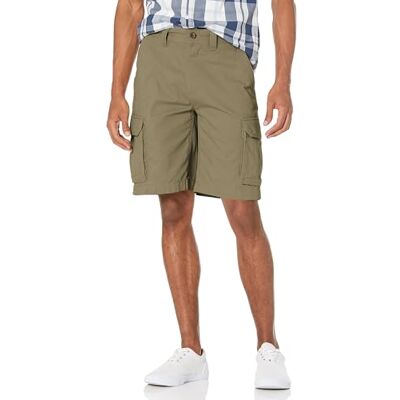 F16AE60004 Amazon Essentials Męskie klasyczne szorty cargo (dostępne w dużych i wysokich), khaki brąz, 32 F16AE60004 Amazon Essentials Męskie klasyczne szorty cargo (dostępne w dużych i wysokich), khaki brąz, 32