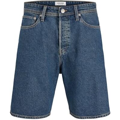 12289725-4925159 JACK & JONES Jjitony Jjoriginal Sq 069 SN-Spodenki, niebieskie dżinsowe, XS męskie, Niebieski dżins, XS 12289725-4925159 JACK & JONES Jjitony Jjoriginal Sq 069 SN-Spodenki, niebieskie dżinsowe, XS męskie, Niebieski dżins, XS