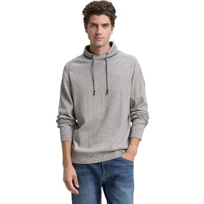 1048021 TOM TAILOR Sweter męski, 38684 beżowy Offwhite Multicolor, XXL 1048021 TOM TAILOR Sweter męski, 38684 beżowy Offwhite Multicolor, XXL