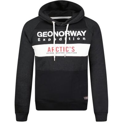 WW6510H/GNO Geographical Norway Gentil Men Męska bluza z kapturem z kieszenią kangurka Bluza z logo bluza z kapturem z kapturem ciepły długi rękaw mężczyźni wiosna lato jesień zima, czarny, M WW6510H/GNO Geographical Norway Gentil Men Męska bluza z kapturem z kieszenią kangurka Bluza z logo bluza z kapturem z kapturem ciepły długi rękaw mężczyźni wiosna lato jesień zima, czarny, M