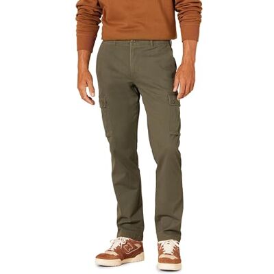 AE1901530-Oli-36W x 30L Amazon Essentials Men's Spodnie typu cargo o wąskim kroju, elastyczne (dostępne w wersji Big & Tall), Oliwkowy, 36W / 30L AE1901530-Oli-36W x 30L Amazon Essentials Men's Spodnie typu cargo o wąskim kroju, elastyczne (dostępne w wersji Big & Tall), Oliwkowy, 36W / 30L