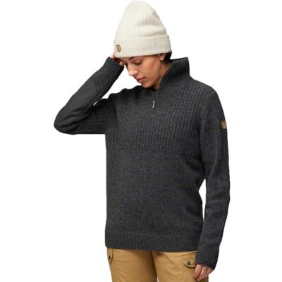 86993-030 Fjallraven Övik Half Zip Knit W Bluza damska Dark Grey Rozmiar M 86993-030 Fjallraven Övik Half Zip Knit W Bluza damska Dark Grey Rozmiar M