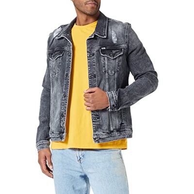 60245-15112-53959 LTB Jeans Męska kurtka jeansowa Santino, Arne Wash 53959, L 60245-15112-53959 LTB Jeans Męska kurtka jeansowa Santino, Arne Wash 53959, L