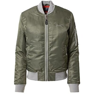 SCHOTT NYC Blouson FEMME AIRFORCEWRS Schott NYC AIRFORCEWRS Kurtka Bomber Schott, Sage Khaki, XL dla dorosłych SCHOTT NYC Blouson FEMME AIRFORCEWRS Schott NYC AIRFORCEWRS Kurtka Bomber Schott, Sage Khaki, XL dla dorosłych